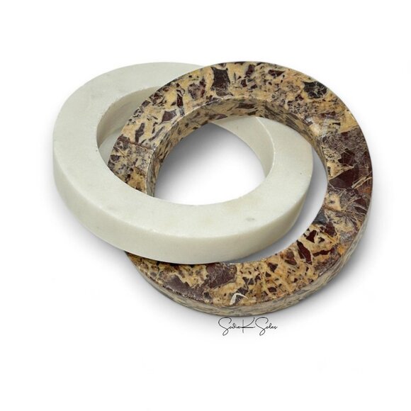 Marble Decorative Links - Threshold Studio McGee - Target Fall 2024 - Picture 5 of 5